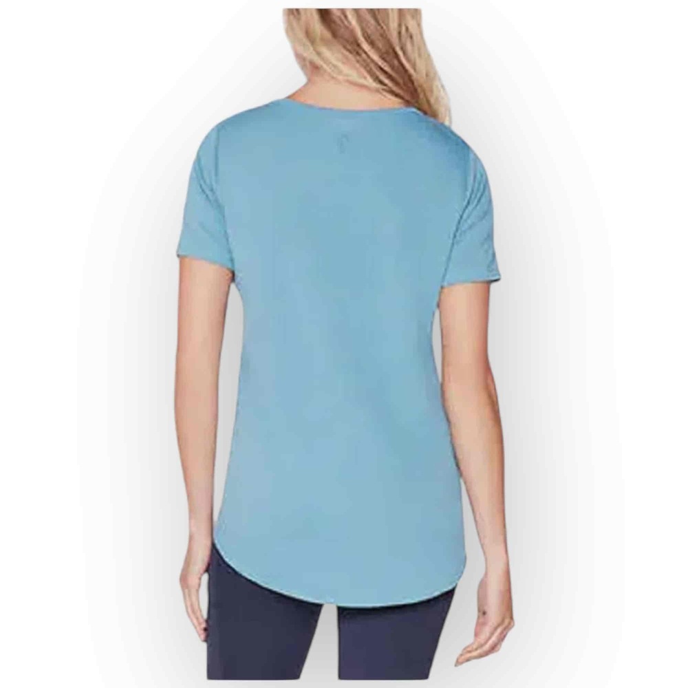 Skechers Gowalk Women’s Short Sleeve Tunic Tee - Teal Blue, Size Medium 537M - Picture 2 of 6